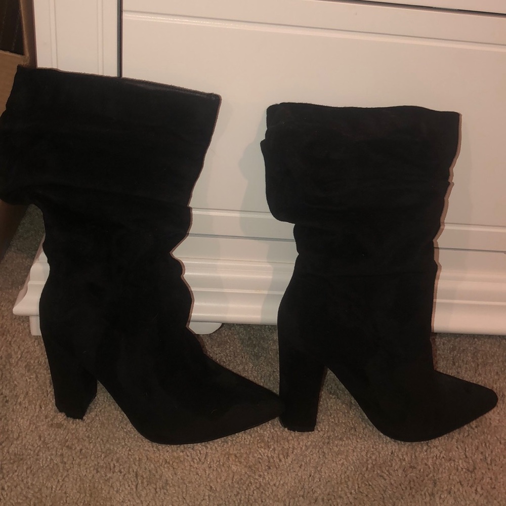 Lulu’s Black Booties sz 6.5